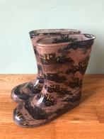 Kinder regenlaarzen maat 31 met bouwvoertuigen print, Ophalen of Verzenden, Gebruikt, Jongen, Laarzen