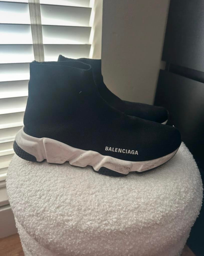 Balenciaga speed trainer maat 39, Kleding | Dames, Schoenen, Ophalen of Verzenden, Zo goed als nieuw, Wit, Sneakers of Gympen