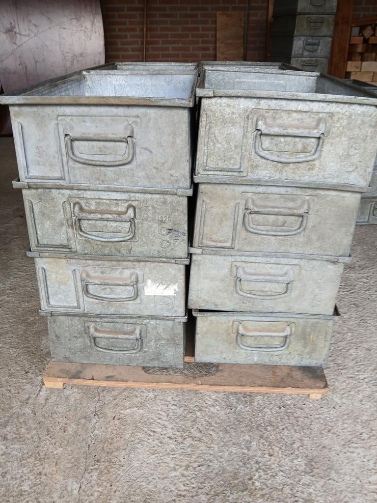 Zinken Philips bakken, Ophalen of Verzenden, Rond, Metaal, Minder dan 30 cm
