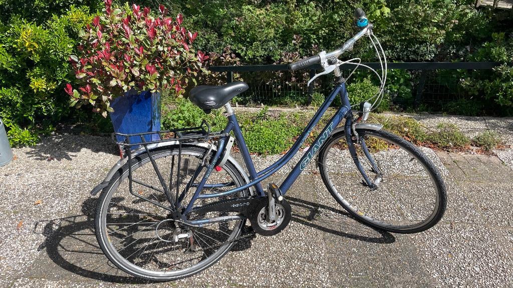 Damesfiets Giant Tourer Lite / 21 versnellingen / handremmen, Fietsen en Brommers, Fietsen | Dames | Damesfietsen, Ophalen, Velgrem