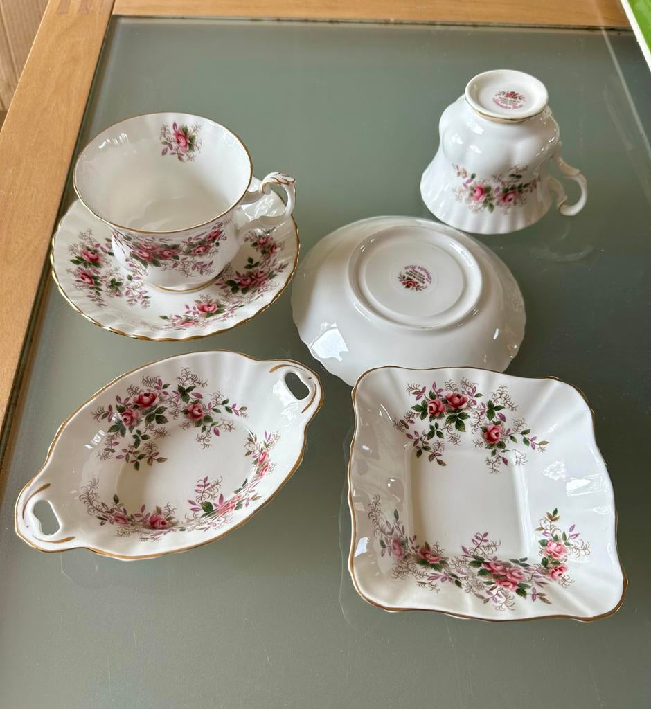 Royal Albert Lavender Rose theeservies - 4-delig, Ophalen
