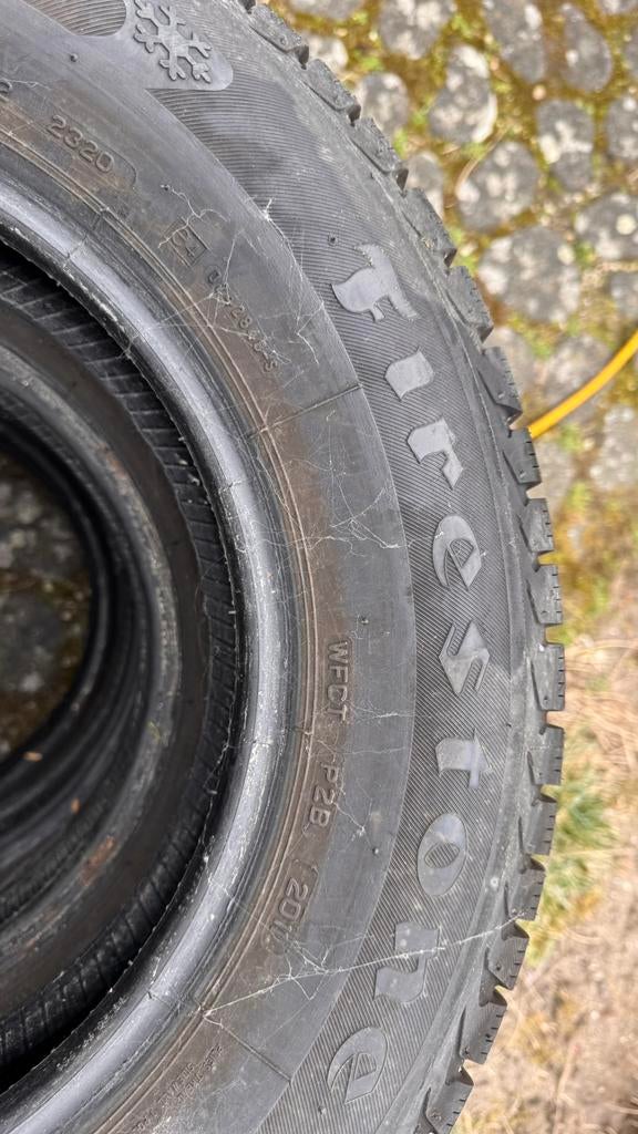 4x Firestone winterbanden 155/80 R13 79T, Ophalen, Gebruikt, 155 mm, 13 inch