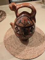 Vintage Peruaanse Huaco Jaguar Keramische Vaas, Antiek en Kunst, Ophalen of Verzenden
