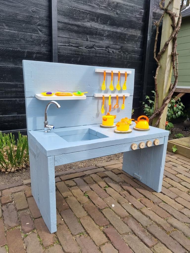 Buiten speelkeuken, Kinderen en Baby's, Ophalen, Nieuw, Hout, Speelkeuken