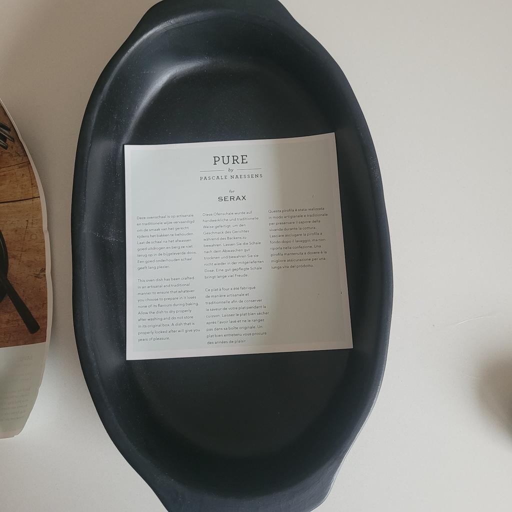 Serax Pure bij Pascalle ovenschaal NIEUW!!, Ophalen of Verzenden, Nieuw, Gietijzer