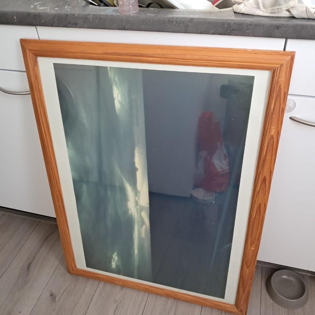 Schilderijen/foto, Huis en Inrichting, Woonaccessoires | Schilderijen, Tekeningen en Foto's, Ophalen, Gebruikt, 50 tot 75 cm, Schilderij