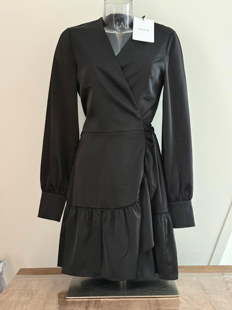 NIKKIE Kayden Dress maat 38, Maat 38/40 (M), Zwart, Nieuw, Ophalen of Verzenden