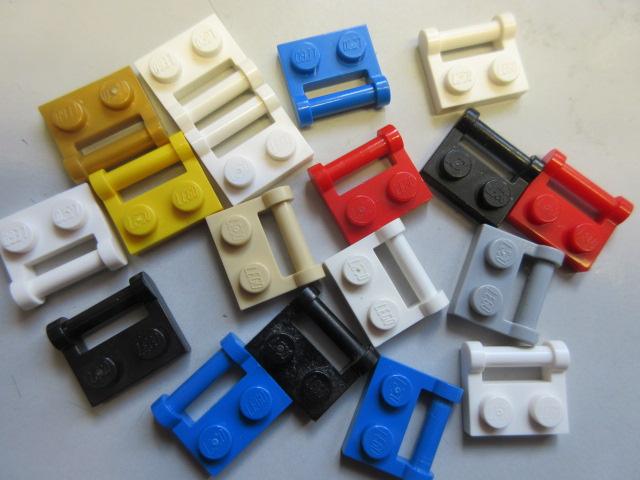 nr. 8120, 18 plaatjes 1x2 met hendel., Ophalen of Verzenden, Zo goed als nieuw, Complete set, Lego