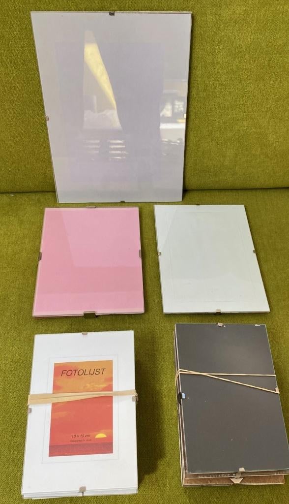 fotolijstjes in verschillende maten., Ophalen of Verzenden, Zo goed als nieuw