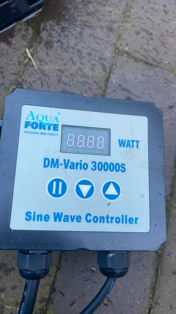 Aquaforte DM-Vario 30000S Vijverpomp met Controller, Tuin en Terras, Vijver-toebehoren, Gebruikt, Overige typen, Ophalen of Verzenden