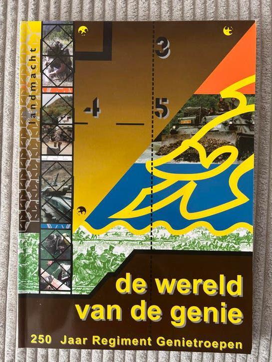 Boek: 250 Jaar Genie - Geschiedenis van de militaire genie, Boeken, Oorlog en Militair, Gelezen, Landmacht, 1945 tot heden, Ophalen of Verzenden