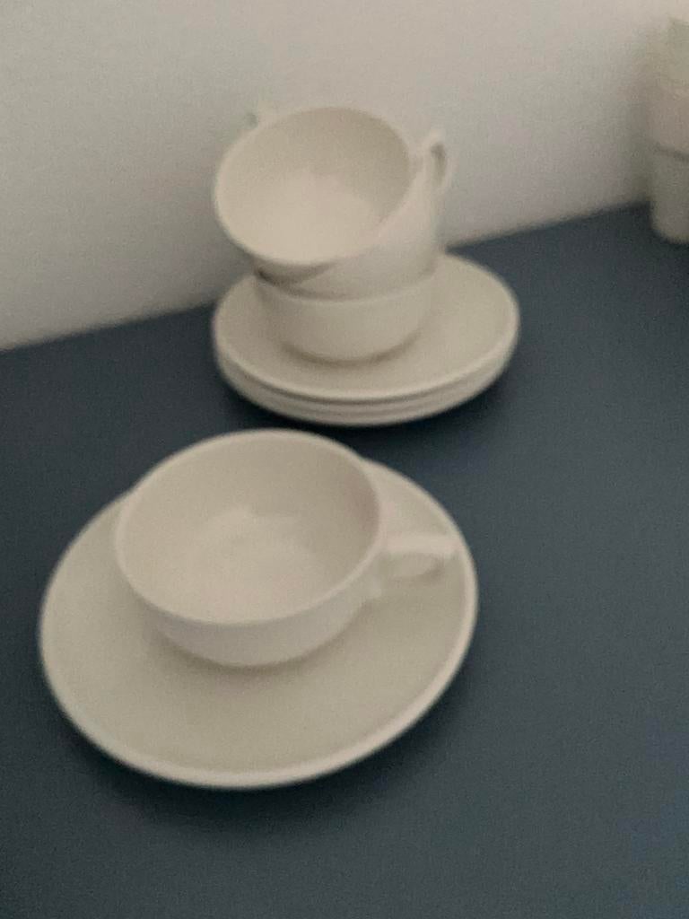 4  x kop en schotel Royal Boch, Ophalen