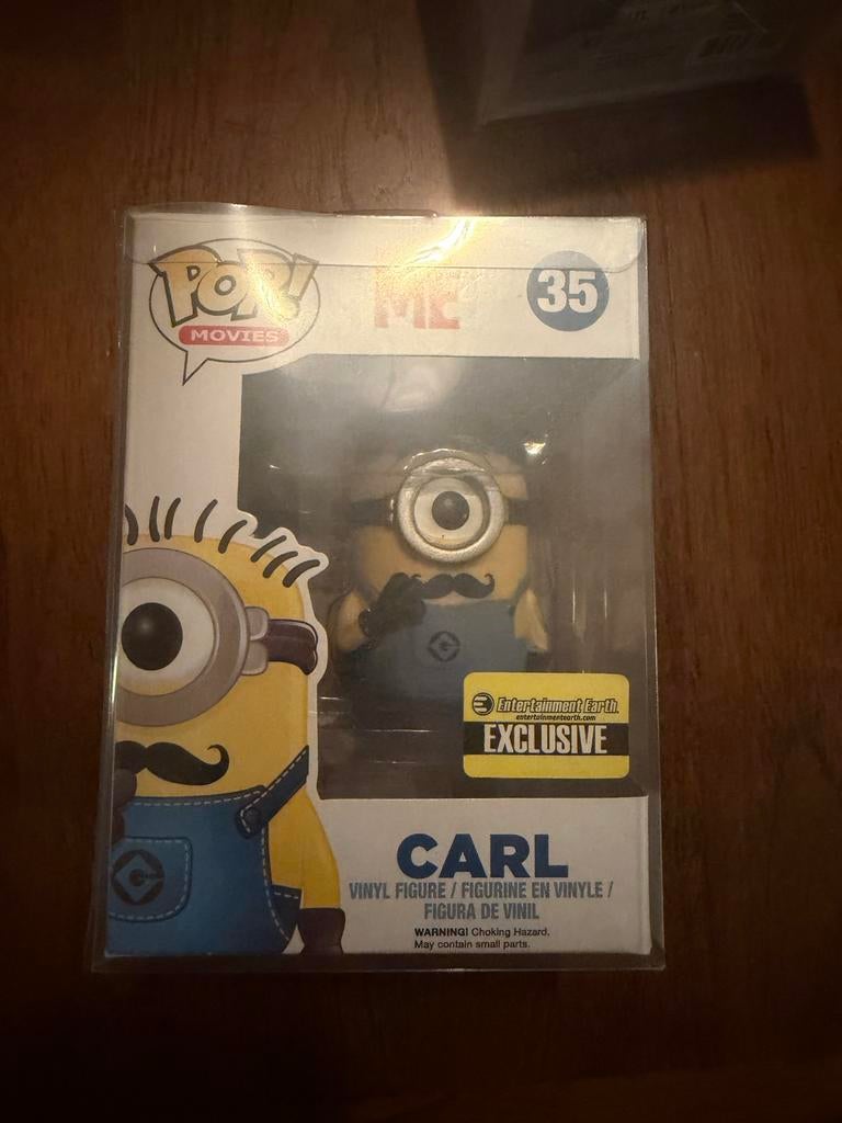 Funko Pop! Carl Minion #35 - Despicable Me Exclusive, Ophalen of Verzenden, Zo goed als nieuw