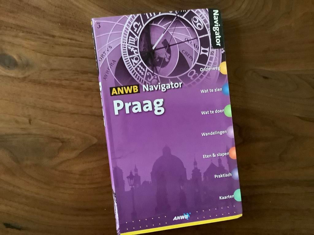 Praag Tsjechie ANWB Navigator 310pg reisgids info kaarten, Boeken, Reisgidsen, Zo goed als nieuw, Reisgids of -boek, Europa, ANWB