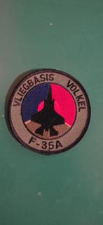 F35 patch, Ophalen of Verzenden, Luchtmacht, Nederland, Embleem of Badge