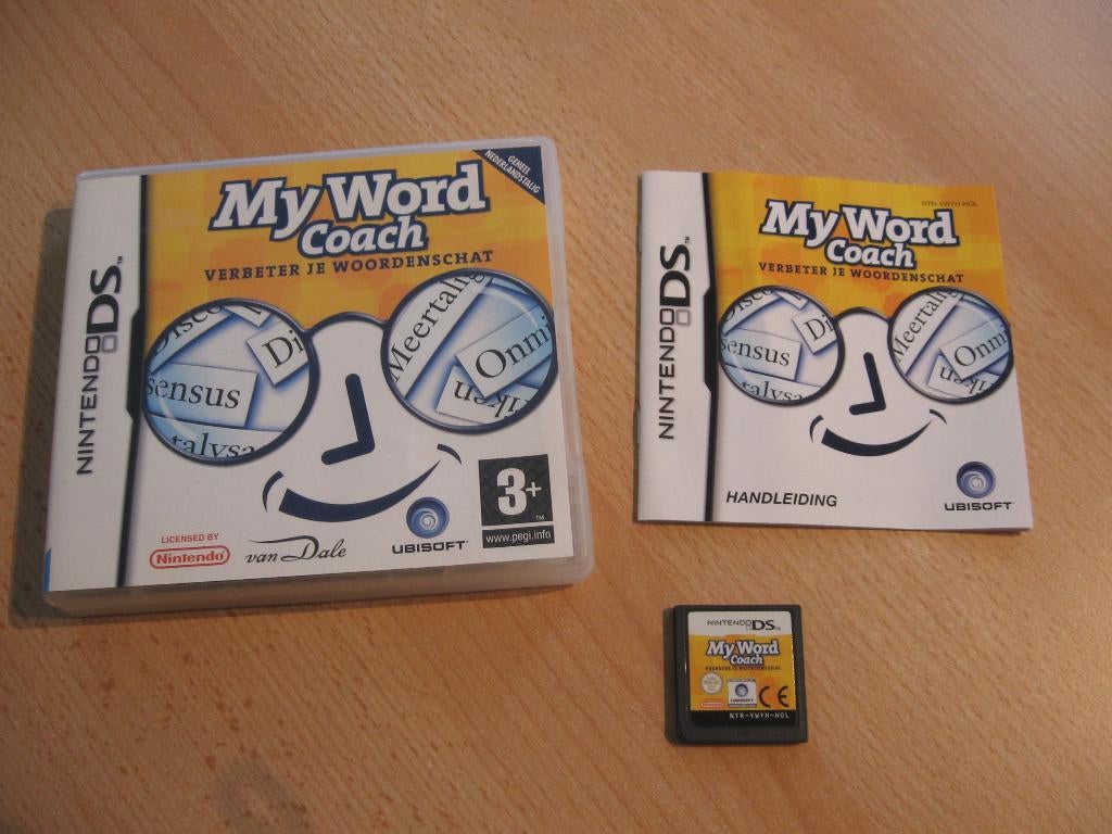 DS spel : my word coach, verbeter je woordenschat, 1 speler, Ophalen of Verzenden, Zo goed als nieuw, Vanaf 3 jaar