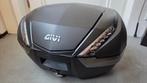 Givi V47 Monokey Topkoffer 47L - Zwart carbon look, Ophalen of Verzenden, Zo goed als nieuw