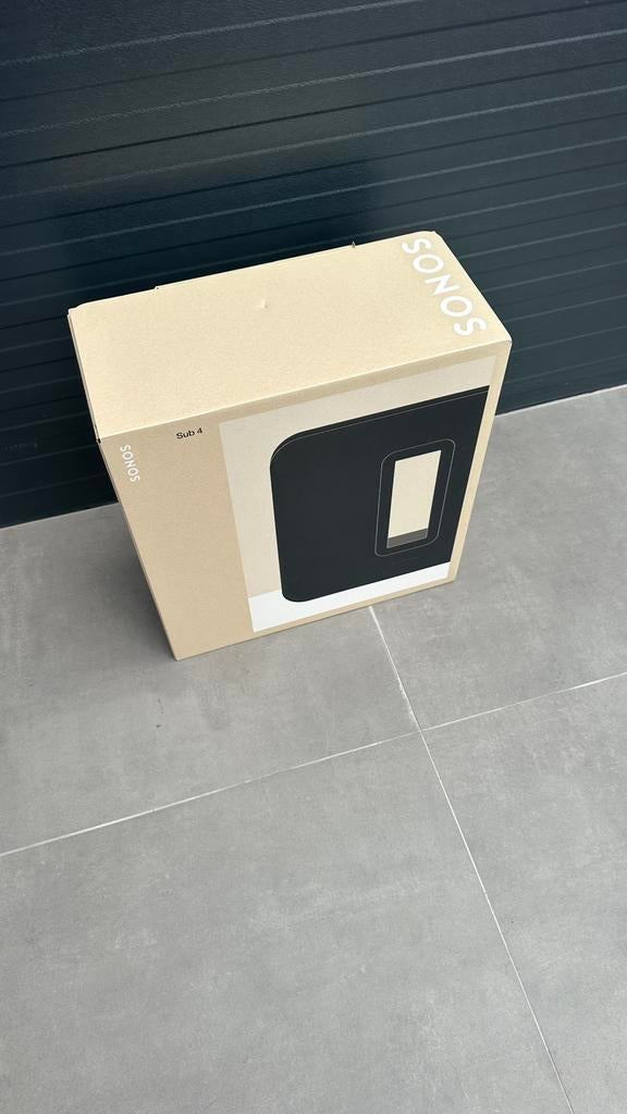 Sonos Sub 4 l Geseald !, Ophalen of Verzenden, Zo goed als nieuw, Sonos, 120 watt of meer