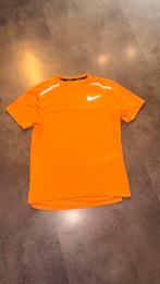 Nike Running T-shirt Oranje - Maat M, Kleding | Heren, Sportkleding, Oranje, Ophalen of Verzenden, Zo goed als nieuw, Hardlopen of Fietsen