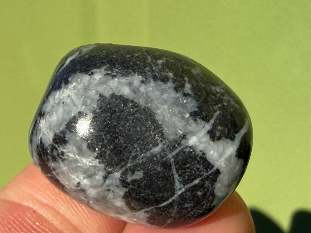 Zebra Onyx broekzaksteen mineralen A, Ophalen of Verzenden, Mineraal