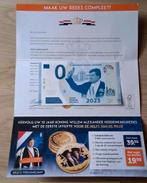 Euro-herdenkingsbiljet 10 jaar Koning Willem-Alexander, Ophalen of Verzenden, Los biljet