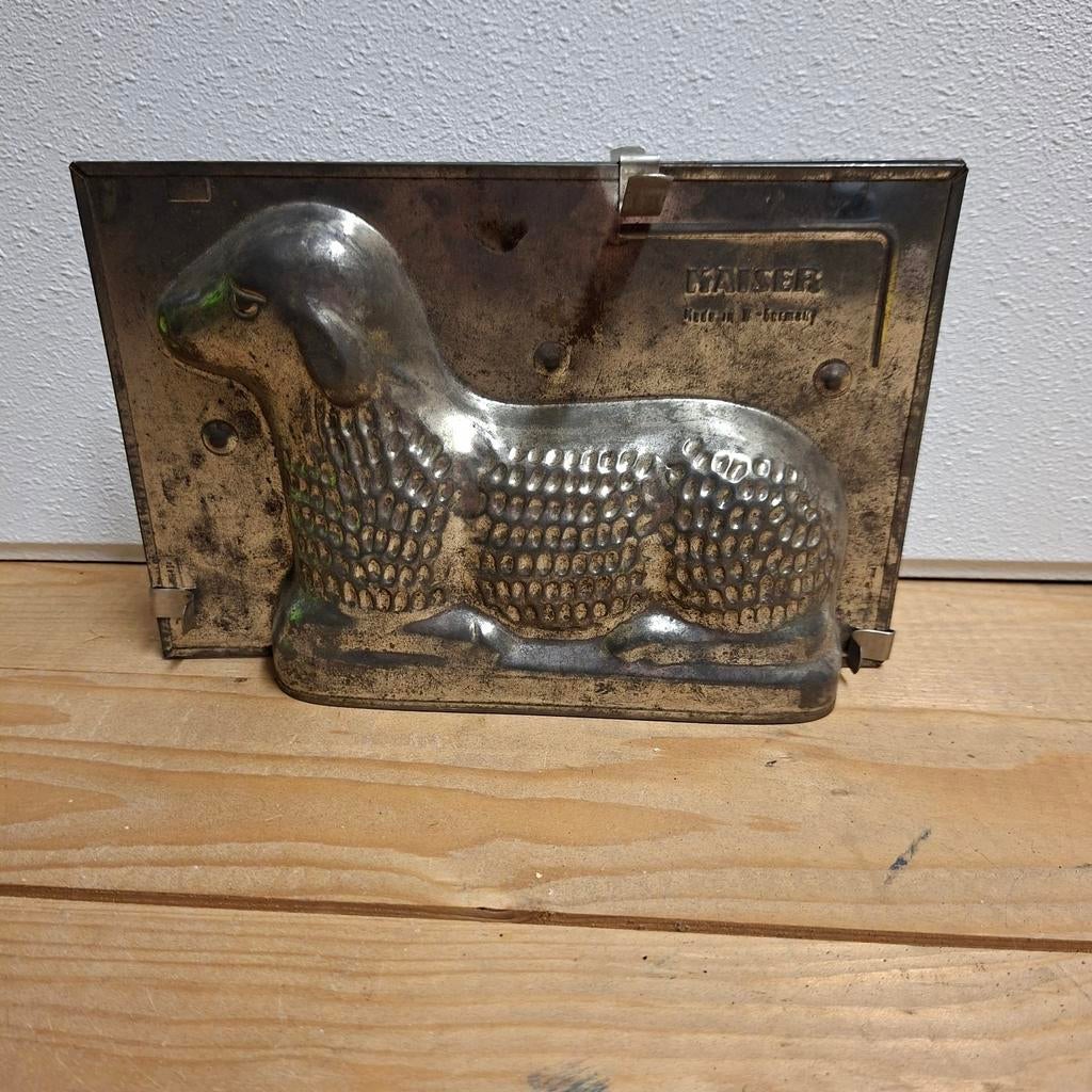 Ouderwetse Kaiser boter/cakevorm lammetje, Huis en Inrichting, Keuken | Keukenbenodigdheden, Ophalen of Verzenden, Gebruikt