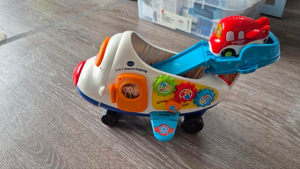 Toet toet vliegtuig vtech, Ophalen of Verzenden, Zo goed als nieuw