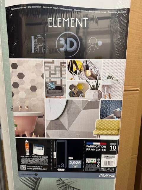 NW GROSFILLEX WANDPANELEN NU VANAF€10,- P.PAK, Ophalen, Nieuw, Overige materialen, Minder dan 20 mm