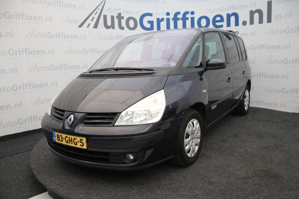Renault Espace 2.0 Expression nette 6-zitter met trekhaak, Voorwielaandrijving, 1998 cc, 4 cilinders, Blauw