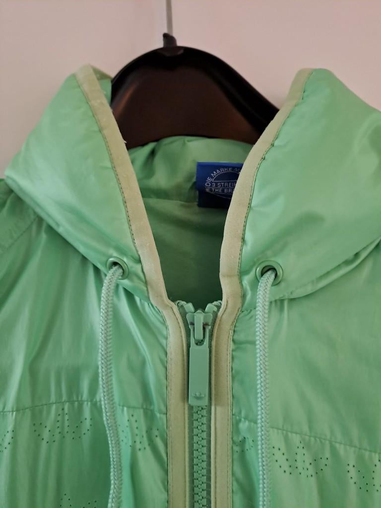 Adidas jasje, sport jasje groen mt 36, Kleding | Dames, Adidas, Overige typen, Ophalen of Verzenden, Maat 36 (S)