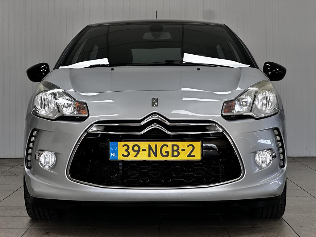 Citroën DS3 1.6 THP Sport Chic/ 17'' LMV/ Two-Tone/ Audio-P, Auto's, Citroën, 15 km/l, Gebruikt, Zwart, Alcantara