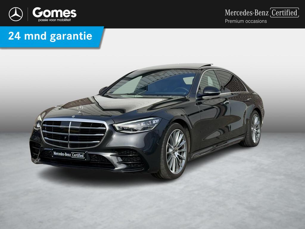 Mercedes-Benz S-klasse 450 Lang AMG Line | Achterasbesturing, Achterwielaandrijving, Gebruikt, 367 pk, Bedrijf