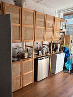 IKEA Ivar Kast 50cm Diep met rotan deurtjes, Ophalen, Gebruikt