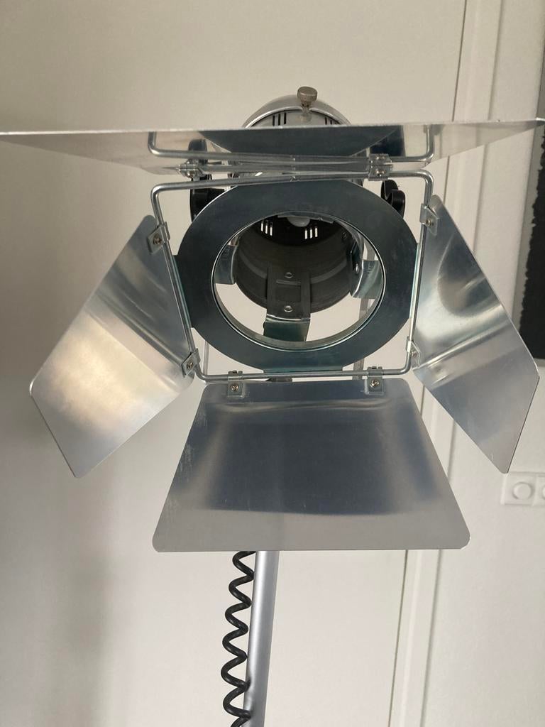 Staande lamp film model, Ophalen, Gebruikt, Metaal, 150 tot 200 cm