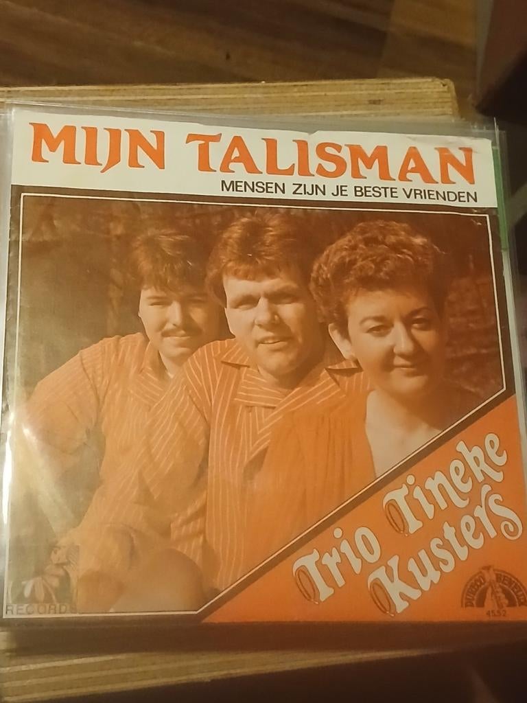 TRIO TINEKE KUSTERS mijn talisman mensen zijn beste vrienden, Ophalen of Verzenden, Zo goed als nieuw, Overige formaten, Levenslied of Smartlap