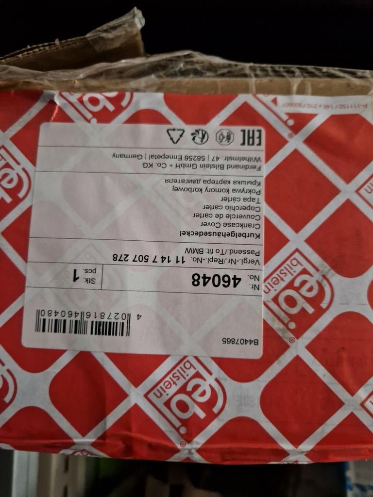 Bmw  Deksel onderblok N62  111447507278, Ophalen of Verzenden