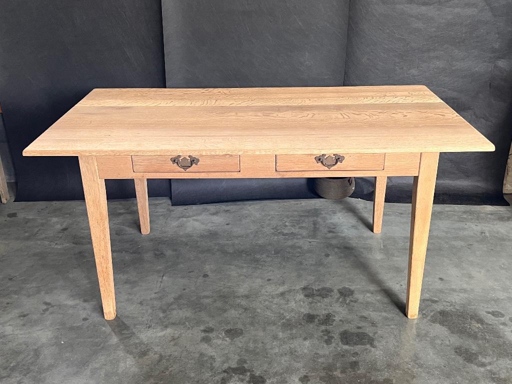 Oude eiken tafel, Ophalen