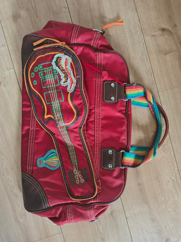 Oilily set tassen, Overige typen, Zo goed als nieuw, Leer, 30 tot 40 cm