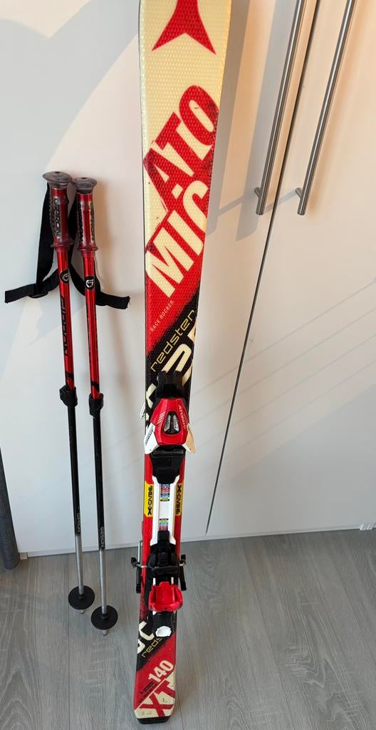 Mooie set Atomic Redster XT 140 cm, Ophalen, 140 tot 160 cm, Gebruikt, Atomic