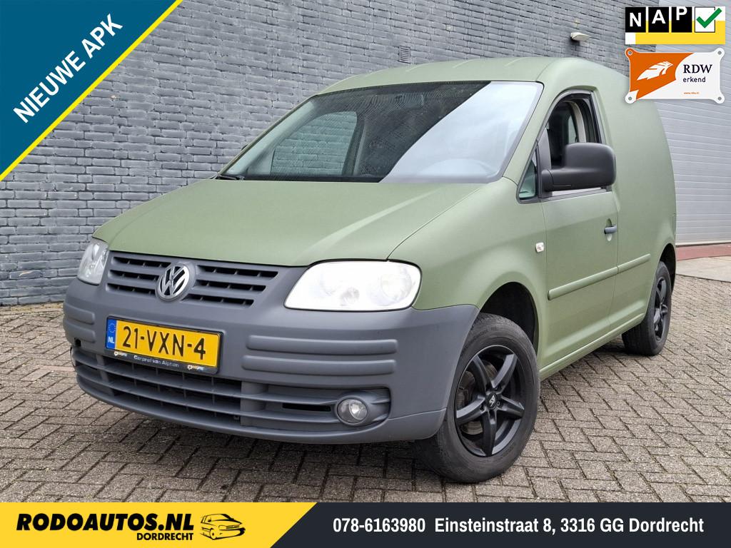 Volkswagen Caddy 2.0 SDI Airco/Cruise/Matgroen/Netjes ✅, Auto's, Bestelauto's, Traction-control, Gebruikt, 4 cilinders, Volkswagen