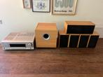 Jamo 5.1 speakerset + JVC receiver RX-5042S, Ophalen, Gebruikt, JVC, 70 watt of meer