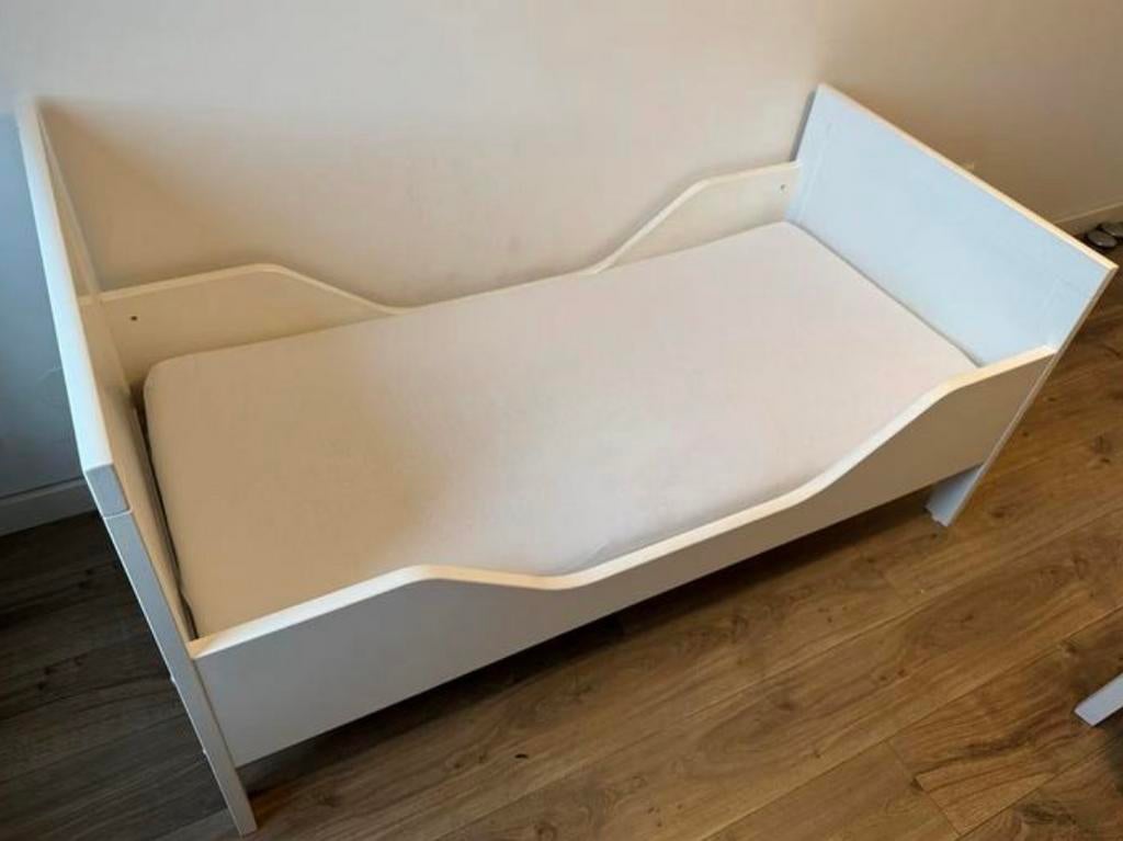 Bopita kinderbed, Kinderen en Baby's, Kinderkamer | Bedden, Ophalen, Zo goed als nieuw, Minder dan 140 cm, 70 tot 85 cm