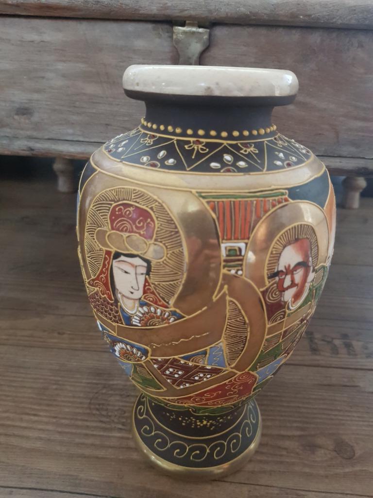 satsuma vaas oud, Ophalen of Verzenden