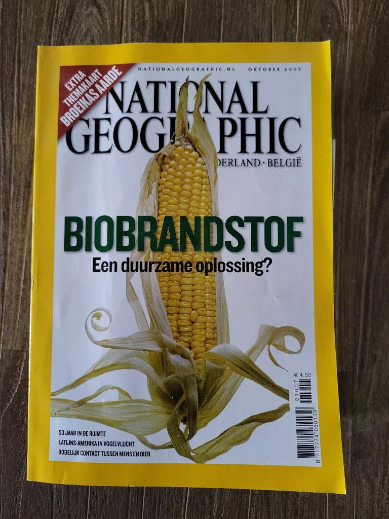 National Geographic jaargang jan/okt 2007, Ophalen of Verzenden, Zo goed als nieuw, Overige typen