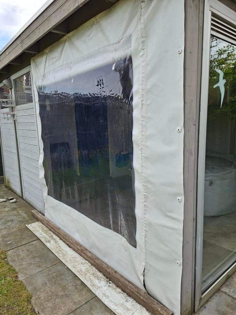 Zeil/doek voor overkapping of veranda, Ophalen, Gebruikt, Veranda