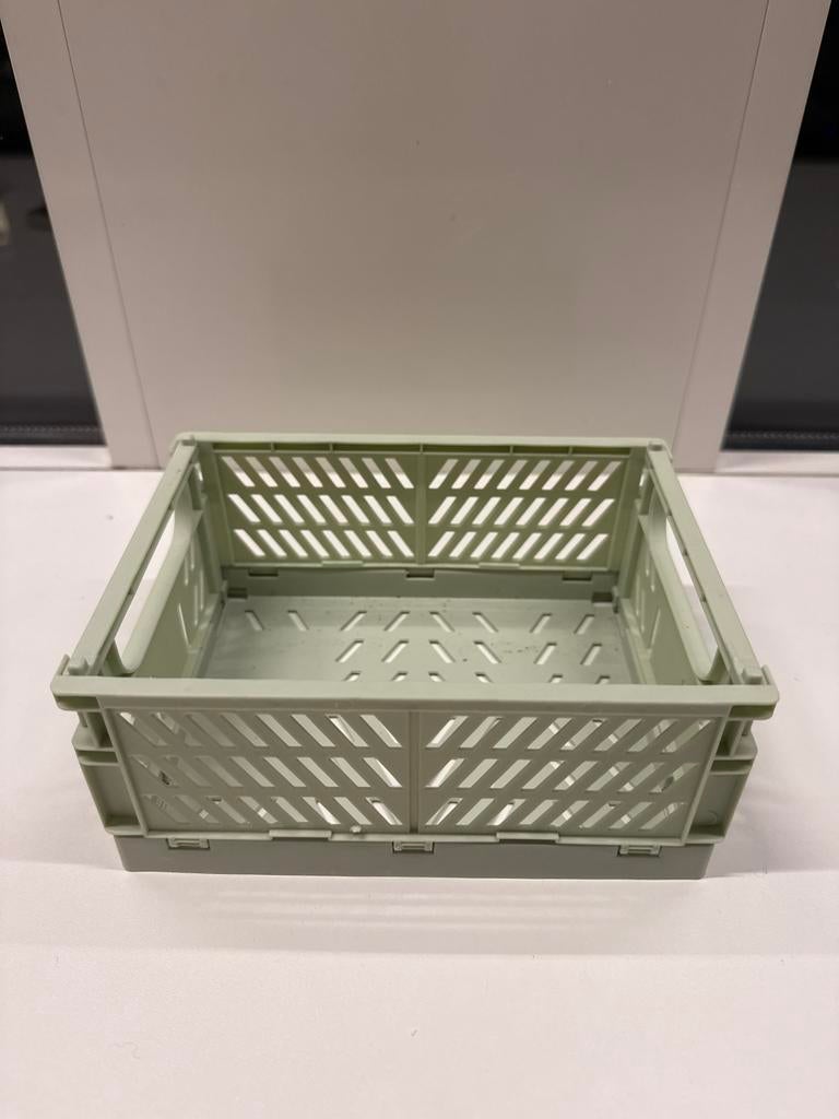 Opvouwbare krat / Small basket, Gebruikt, Opvouwbaar, Minder dan 35 cm, Minder dan 50 cm