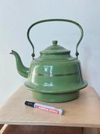 Resido Groene Emaille Waterketel Jaren '50 - Goede Staat, Antiek en Kunst, Ophalen of Verzenden