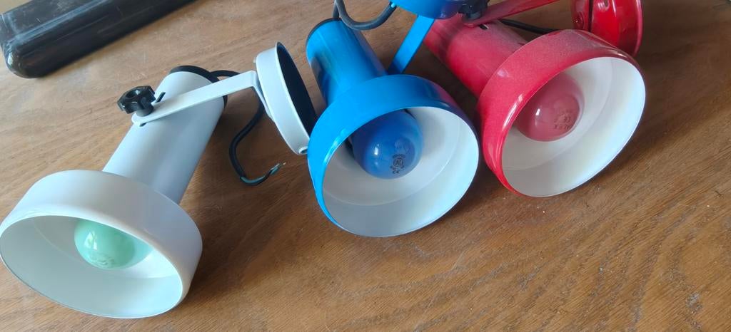 Vintage Space Age Wandspots - Jaren '60/'70 Design, Ophalen of Verzenden