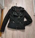 Nette Frocella dames jas met capuchon, Kleding | Dames, Jassen | Winter, Frocella, Zwart, Maat 42/44 (L), Ophalen of Verzenden