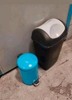 Prullenbak en pedaal emmer, Minder dan 10 liter, Ophalen of Verzenden, Kunststof, Minder dan 50 cm